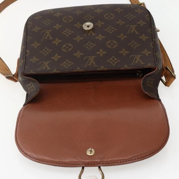 LOUIS VUITTON Monogram Saint Cloud GM Shoulder Bag M51242 LV Auth BA5645 - Picture 10 of 16
